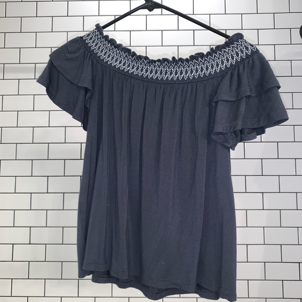 Off the shoulder blouse